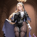 ラプンツェル(NIKKE) 触手服で快楽堕ち 2枚目