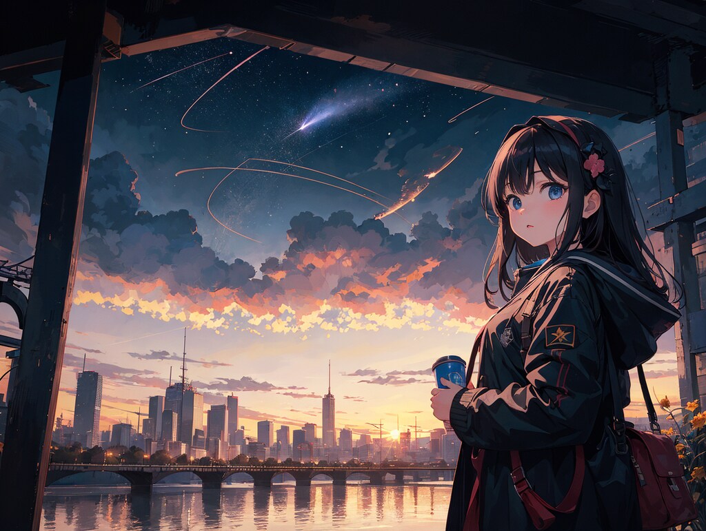 日の入り