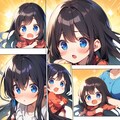 姉妹の会話っぽいマンガシーン 2枚目