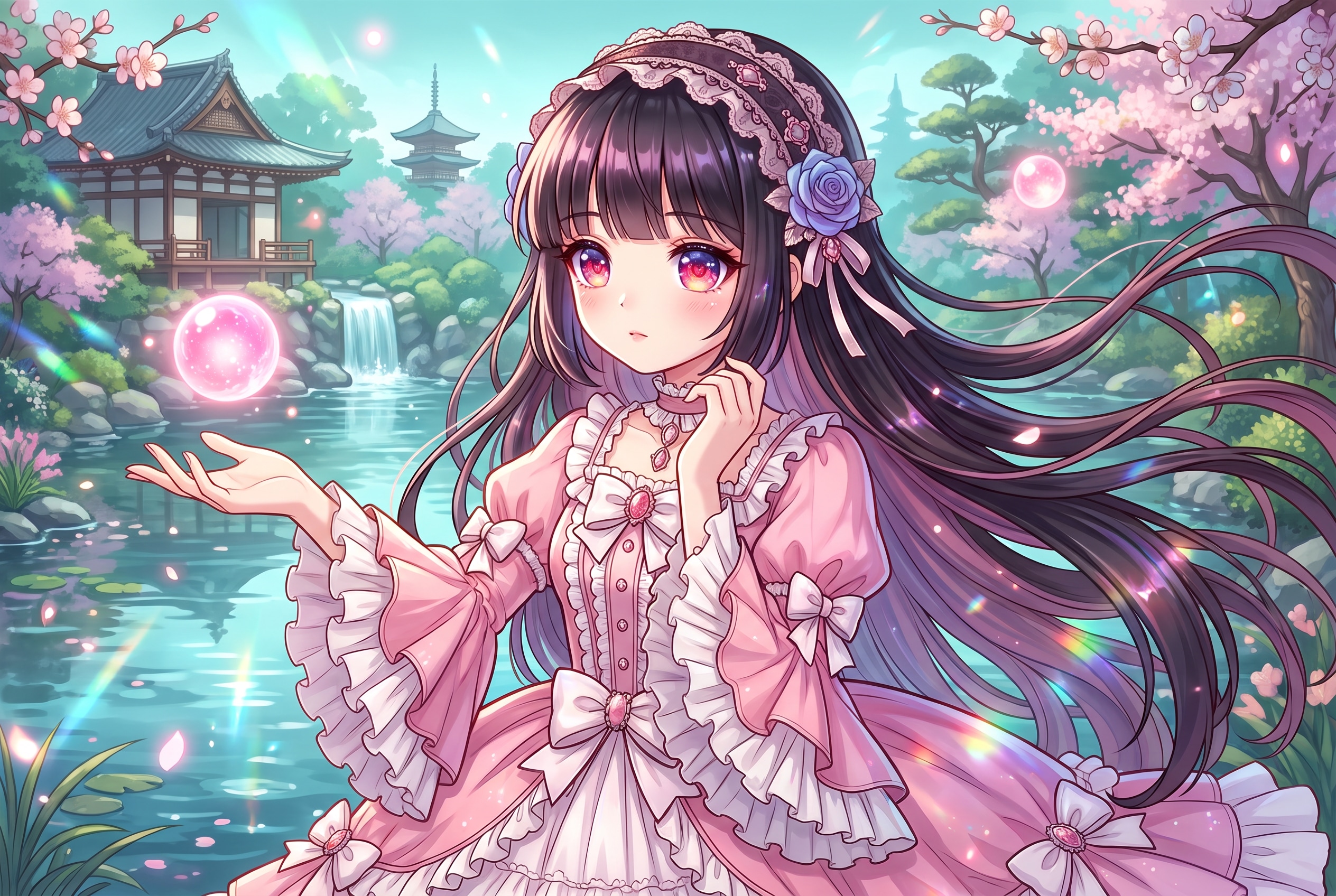桜影幻珠の姫君 | の人気AIイラスト・グラビア