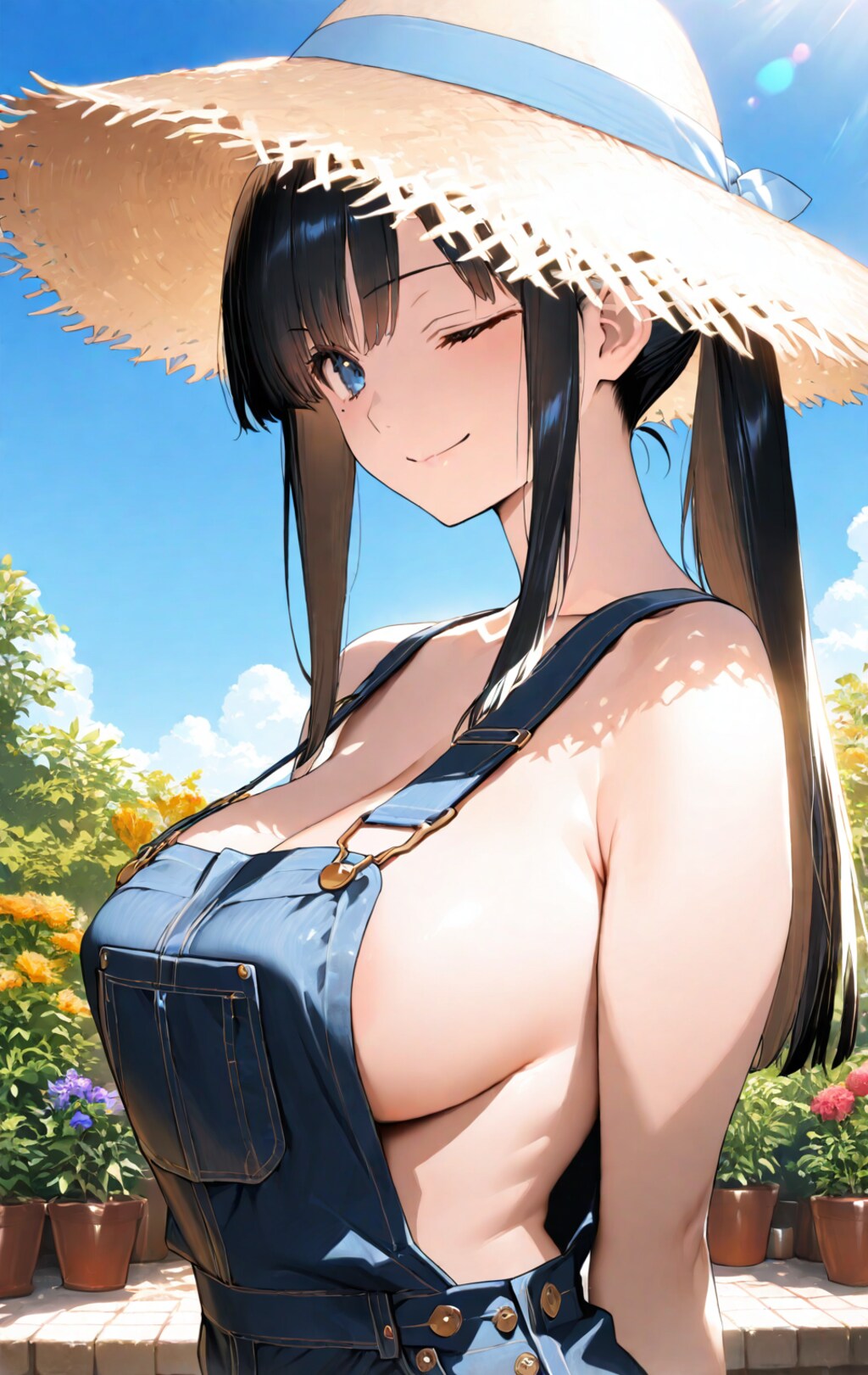 水撒き娘