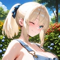 水撒き娘 3枚目