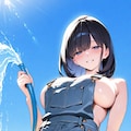 水撒き娘 6枚目