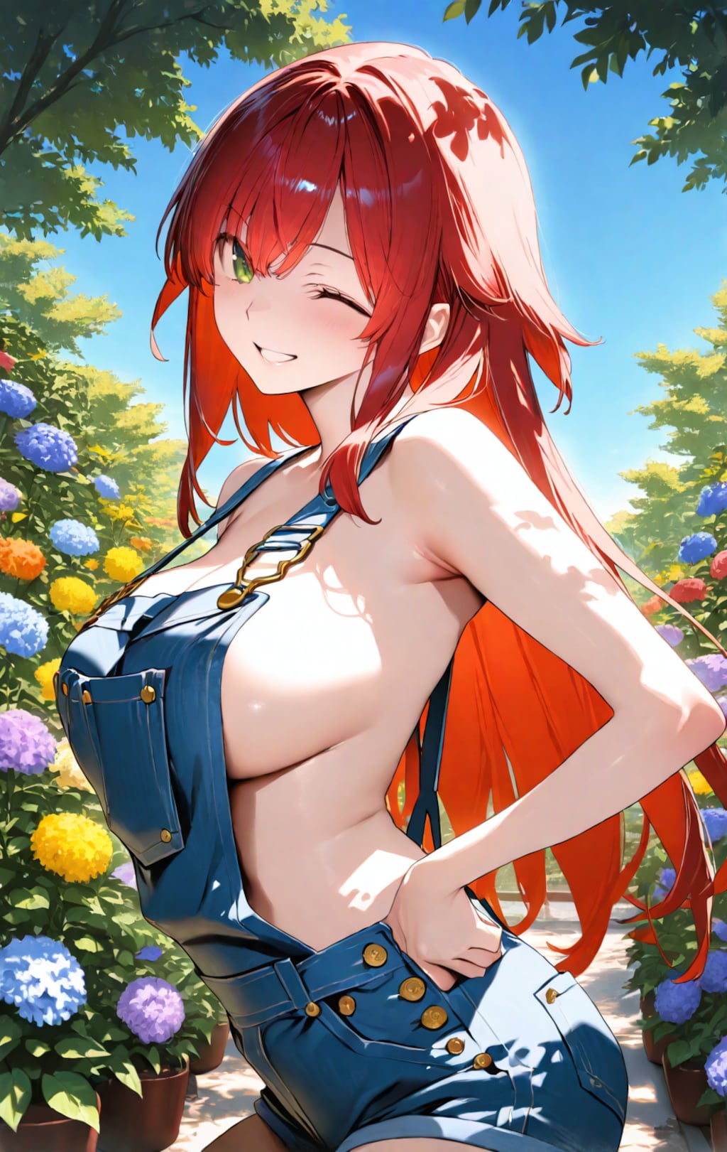 水撒き娘
