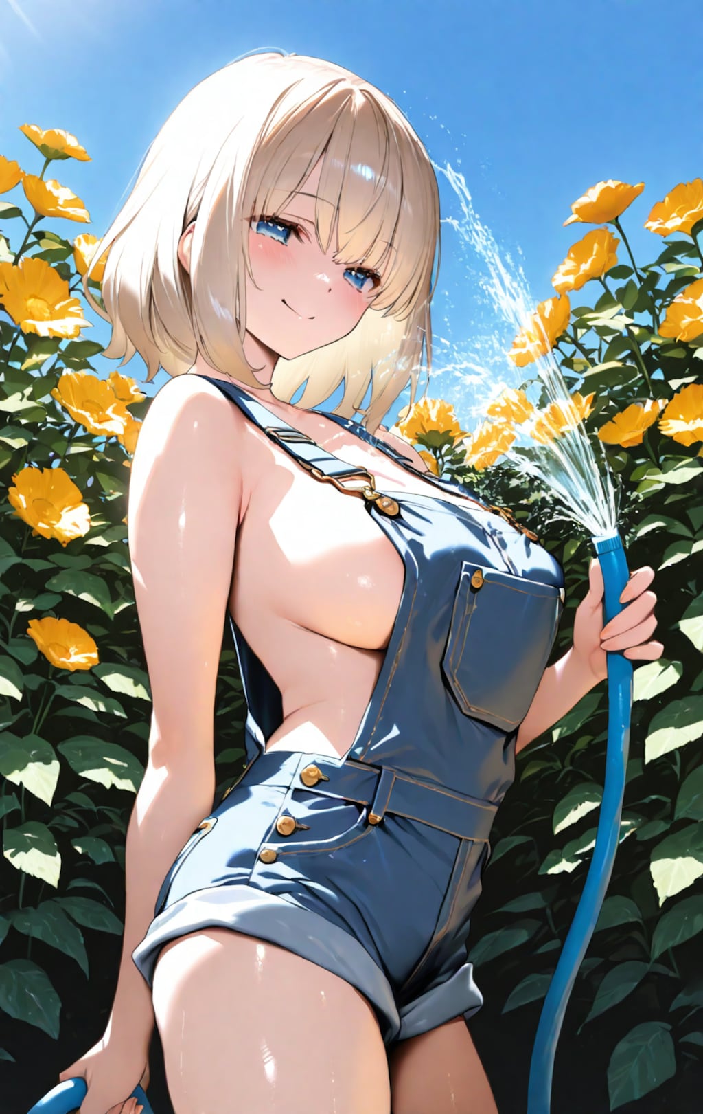 水撒き娘