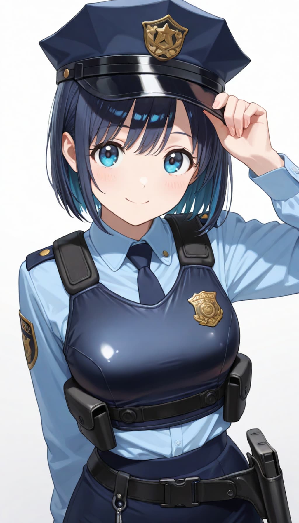 警察官、迷子を保護