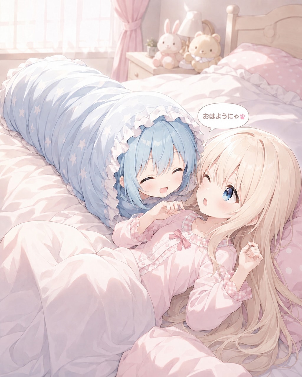 モーニング芋虫コール🐛