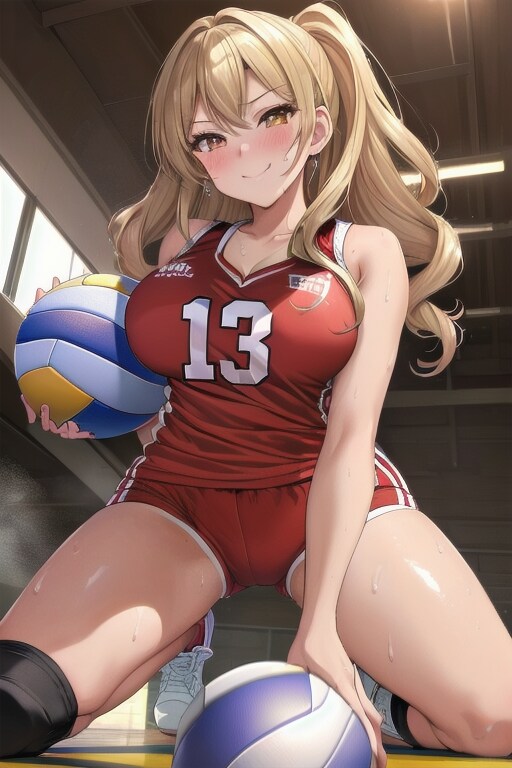 ドヤ顔ギャルバレー部員　その2