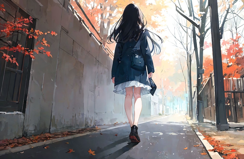 秋の終わりに、わたしは誰にも見られずに届けた