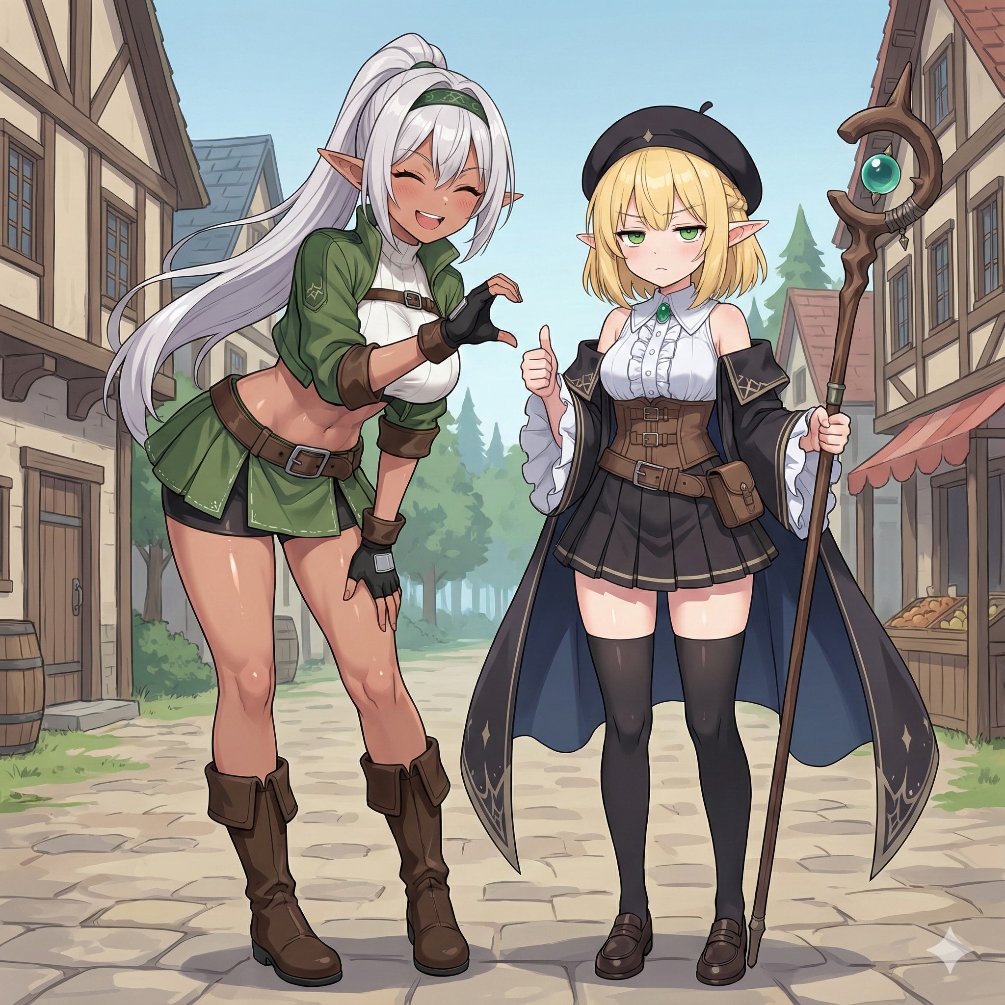 第2回エルフ大祭・お礼 | の人気AIイラスト・グラビア