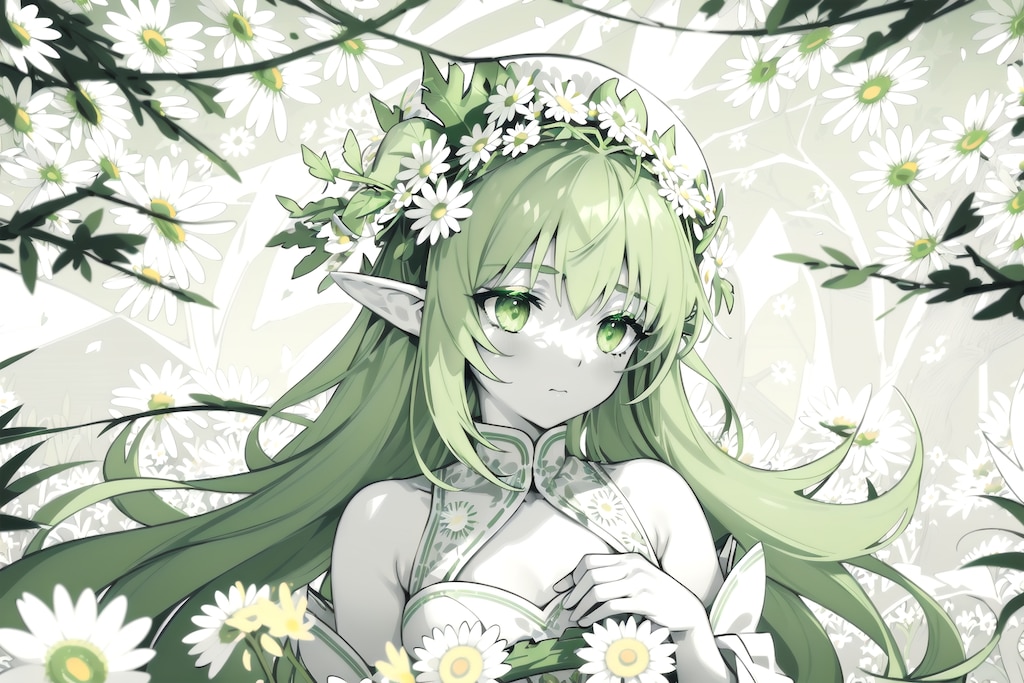 幻から芽吹いた翠