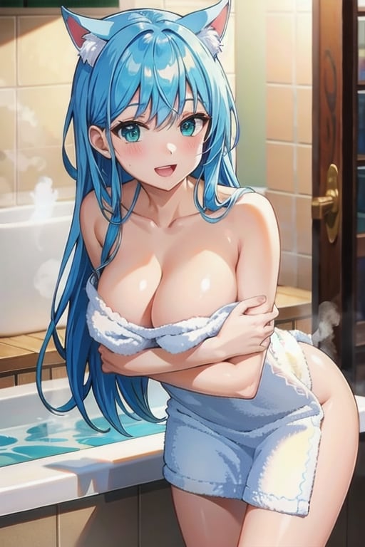 私、お風呂に入ります💕🛁