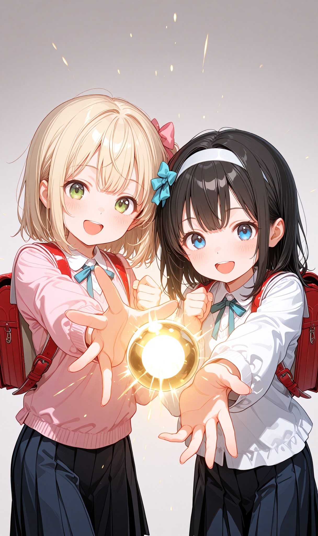 『お兄ちゃん(お姉ちゃん)のキンタマ魅せて♡』 | の人気AIイラスト・グラビア