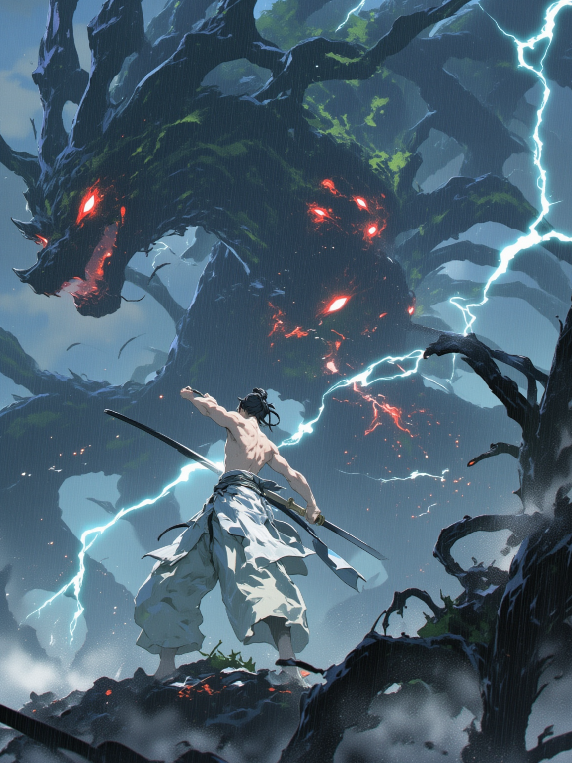 荒ぶる神 | の人気AIイラスト・グラビア