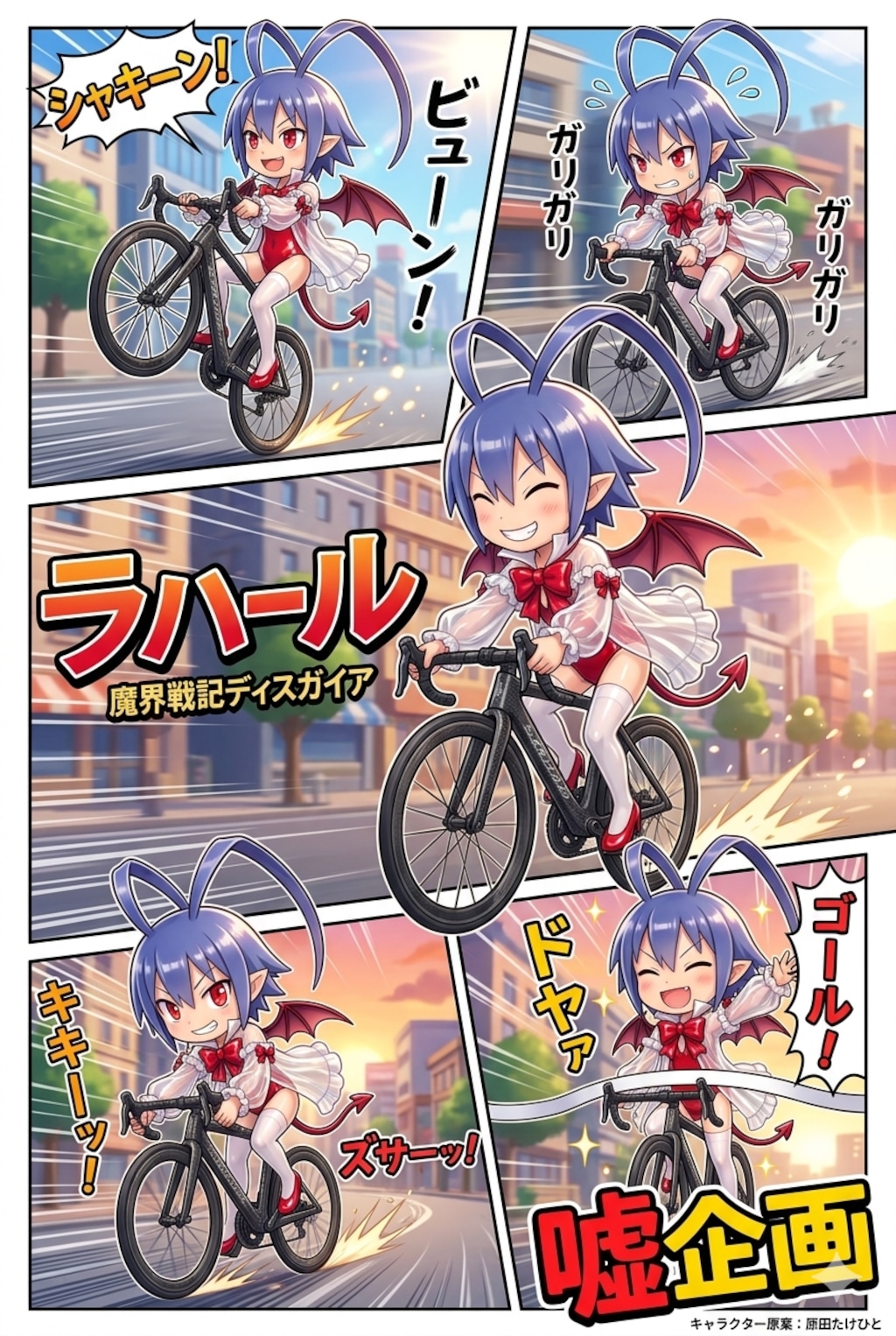 魔界戦記ディスガイア　ラハール　自転車