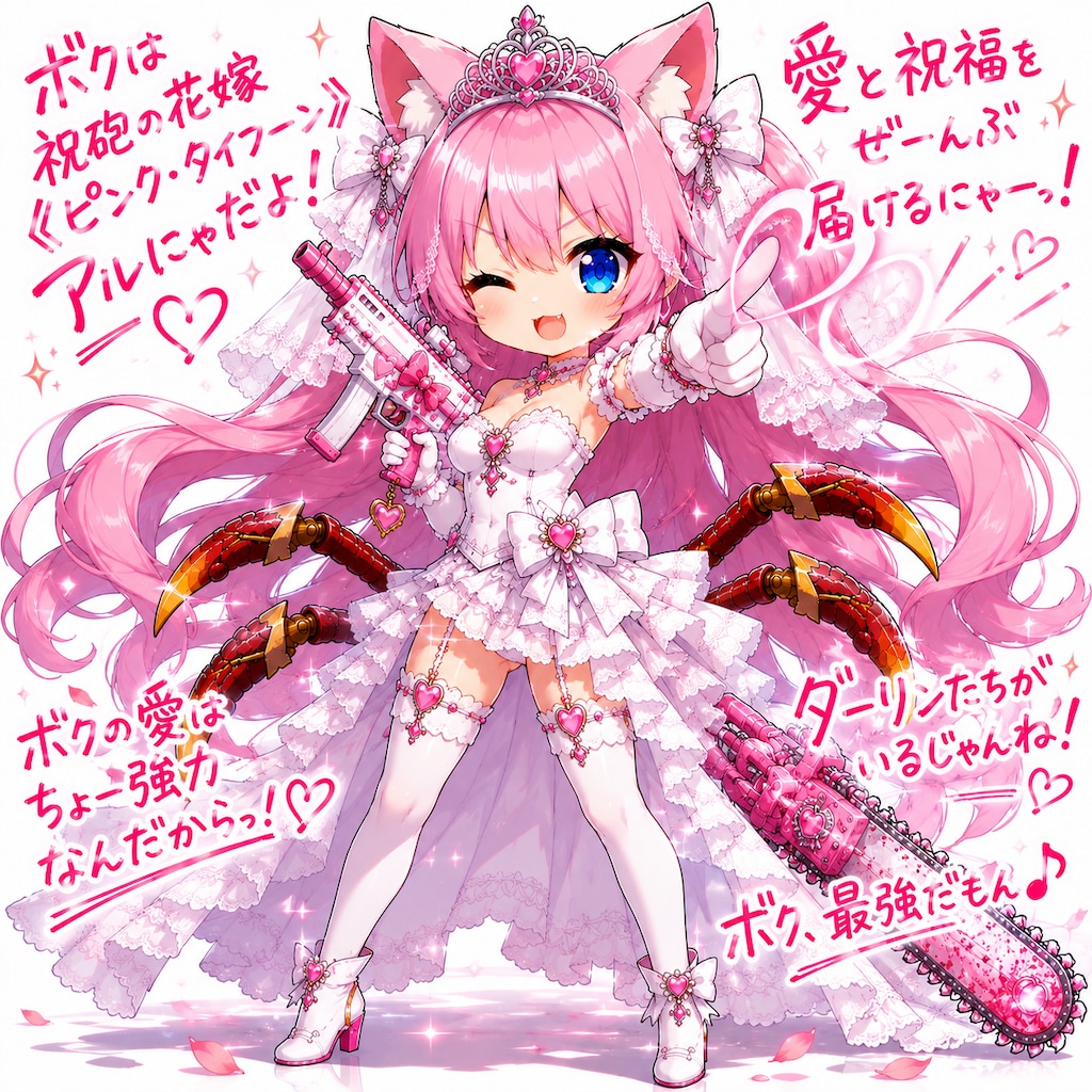 《アルにゃ・ポケット》以前のアルにゃ（美少女バージョン）