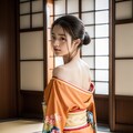 肩出し着物美女 7枚目