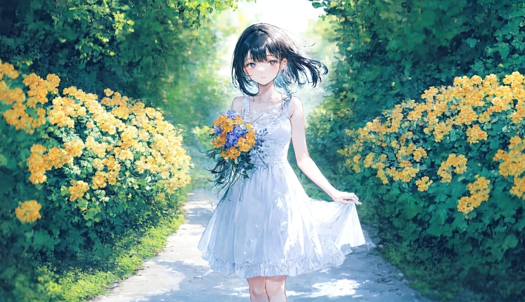 白いドレスの君に2