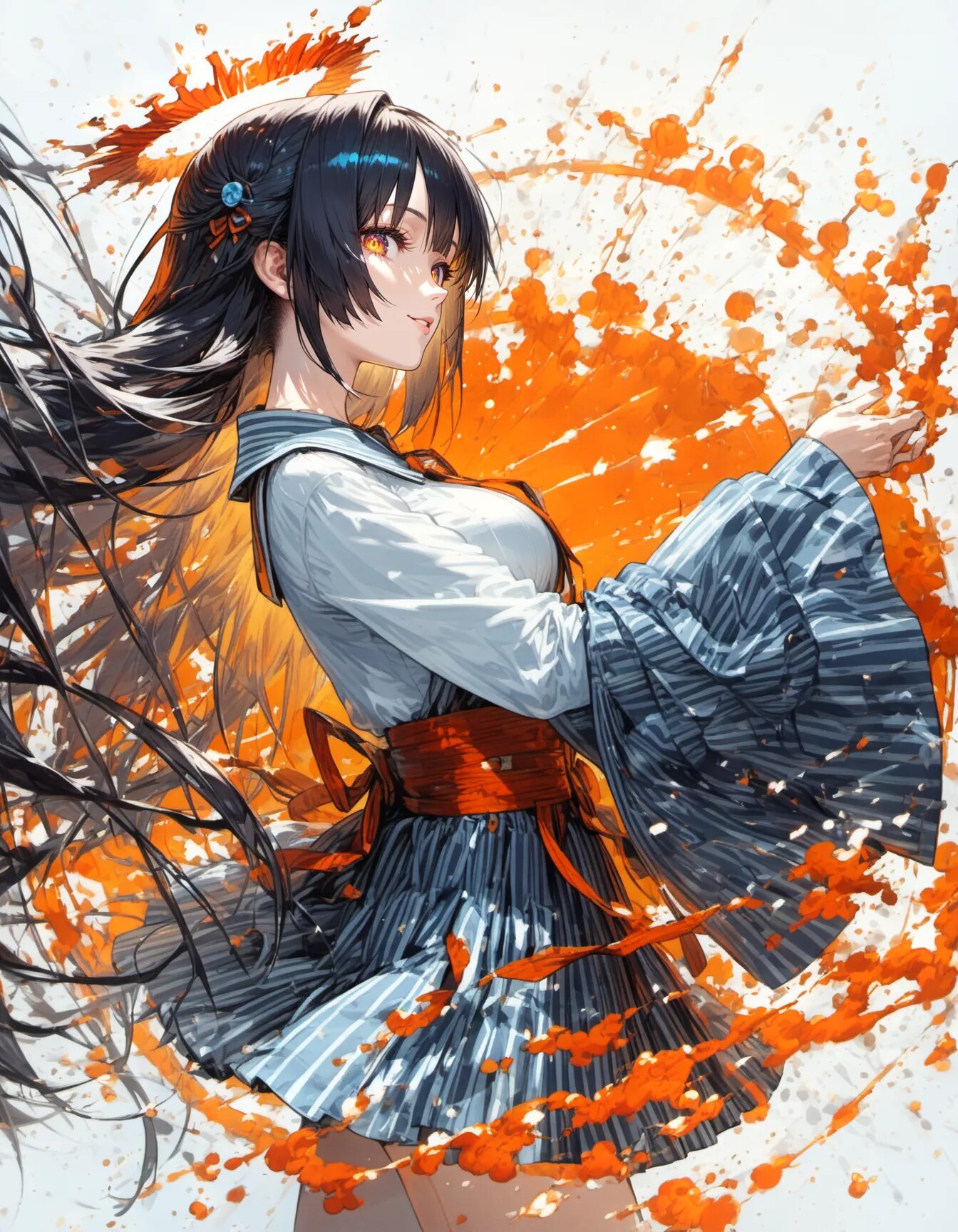Dance of the Amber Splatters | の人気AIイラスト・グラビア