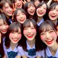 ただひたすらにJKの集合写真 12枚目