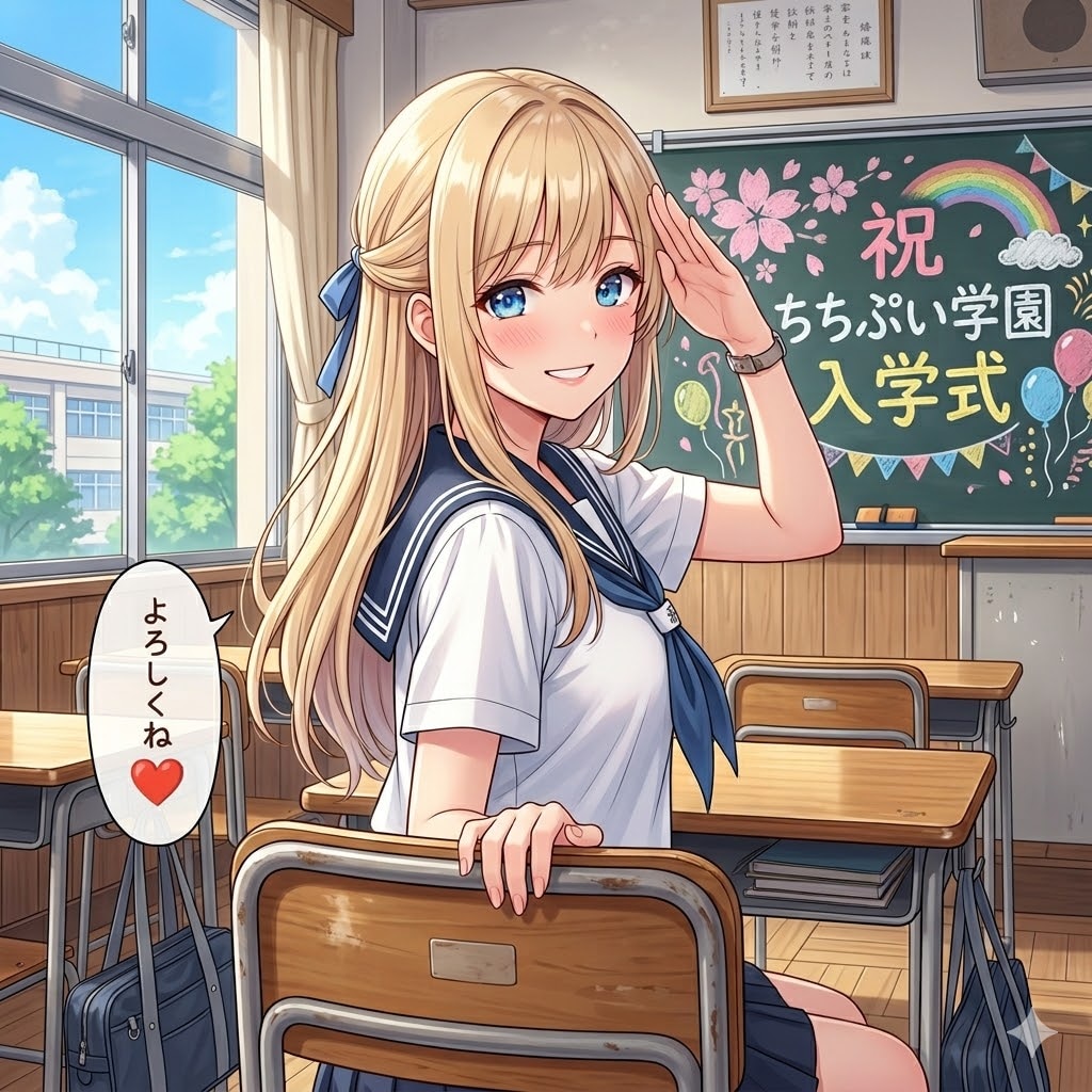 ちちぷいちゃんと同級生になった | の人気AIイラスト・グラビア