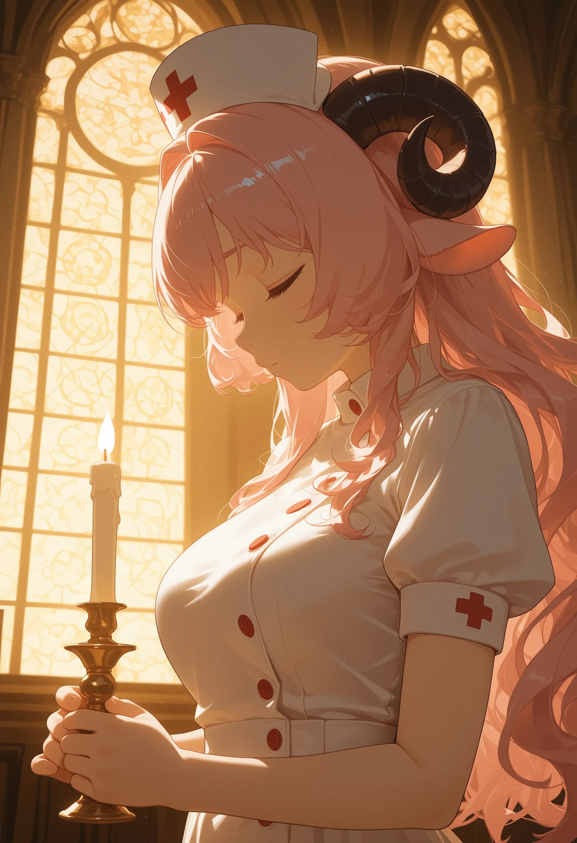 5月12日　ナイチンゲール・デー、国際看護師の日 | の人気AIイラスト・グラビア