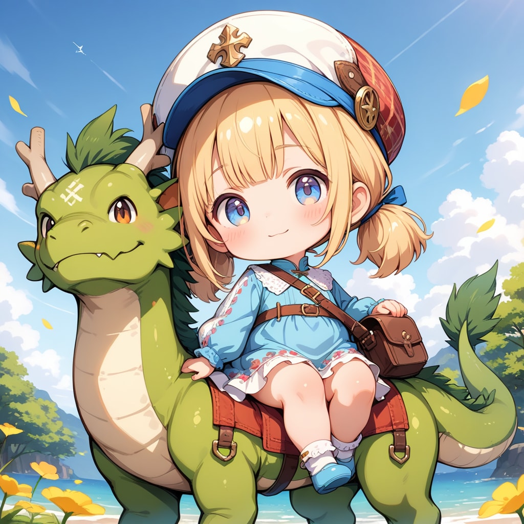 ドラゴンと一緒だよ | の人気AIイラスト・グラビア