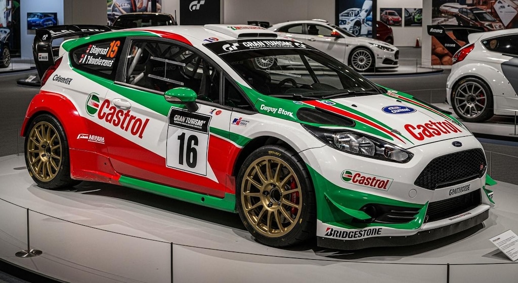 カストロールフォードフォーカスWRC