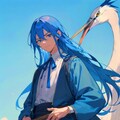 青サギの神様（君生きバード擬人化妄想）・その6（8枚） 8枚目