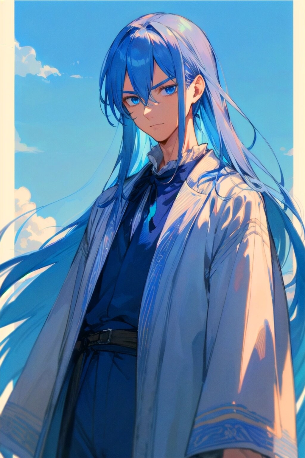青サギの神様（君生きバード擬人化妄想）・その6（8枚）
