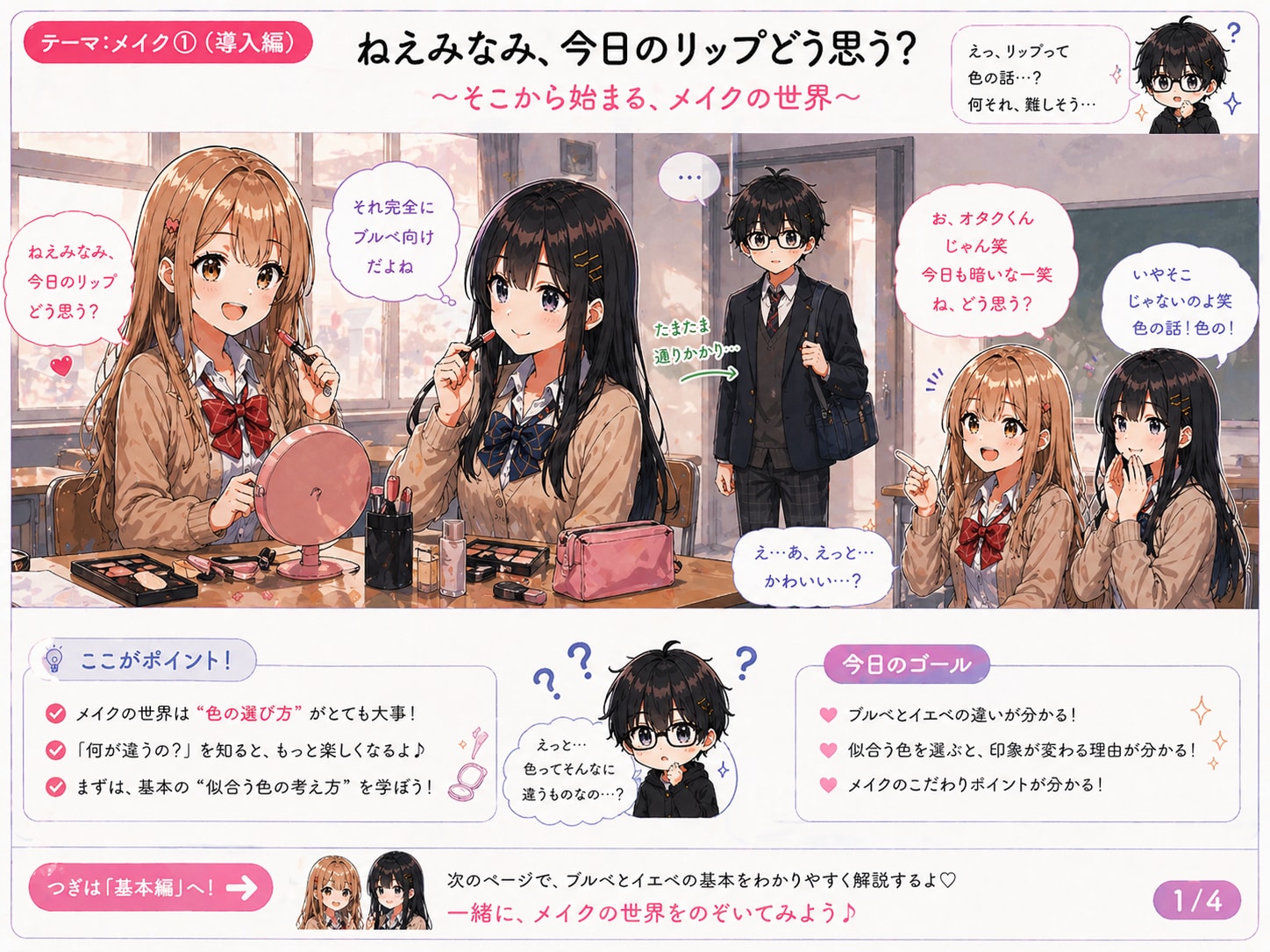 オタクくんに教えてあげるね! 第1話②