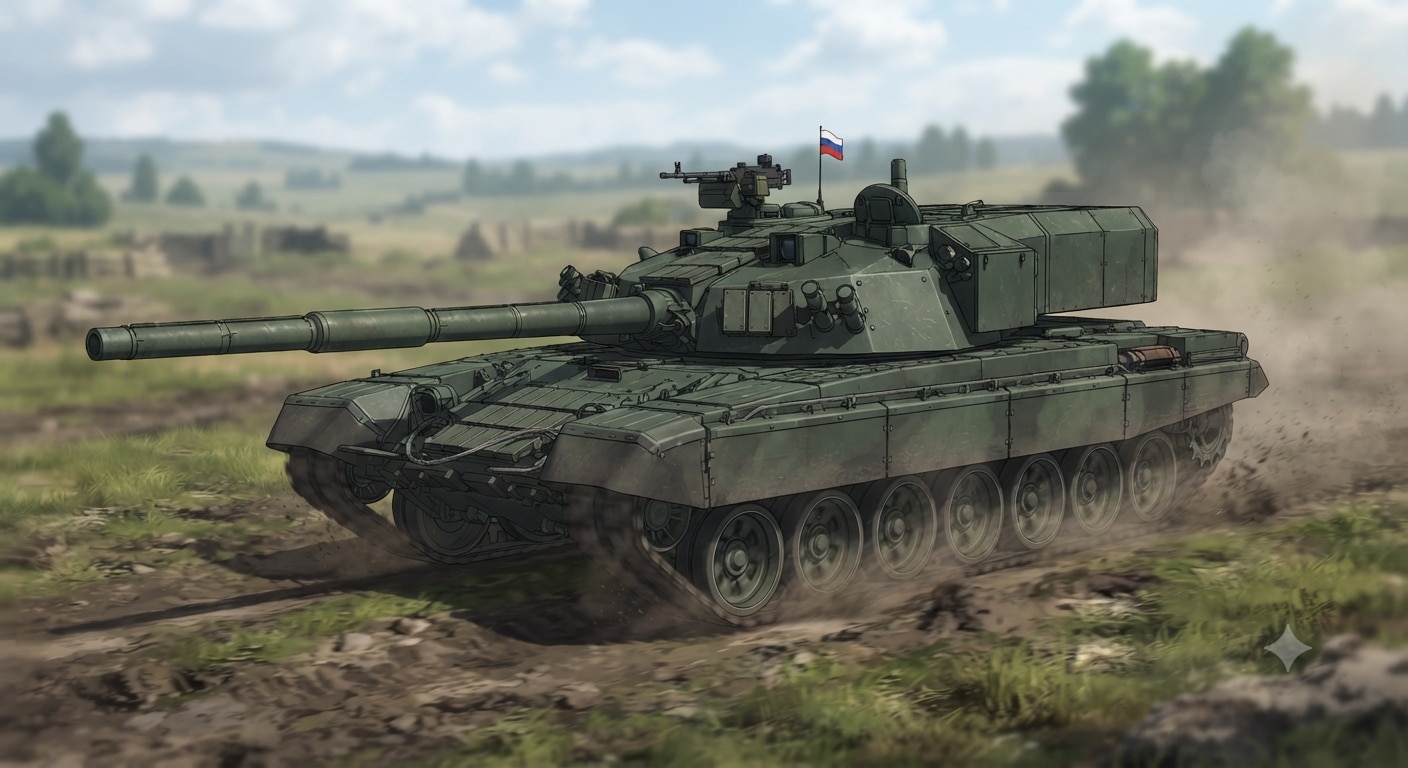 「チョールヌイ・オリョール」戦車(Object640)
