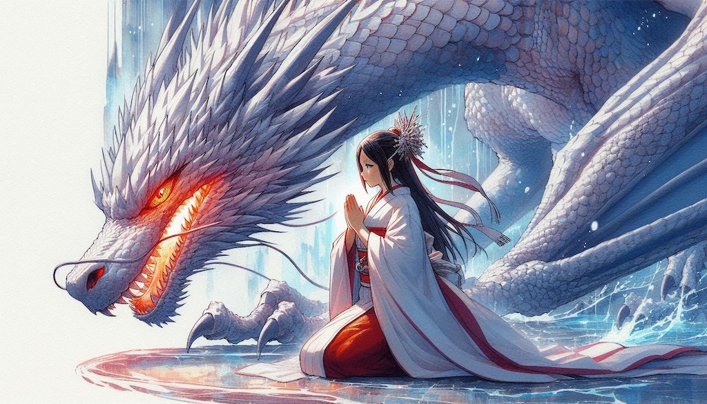 龍と巫女！