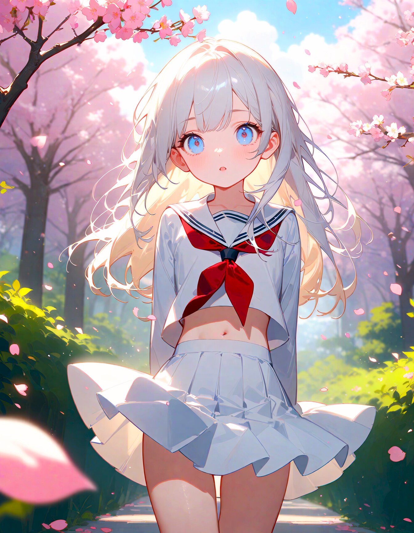 桜並木