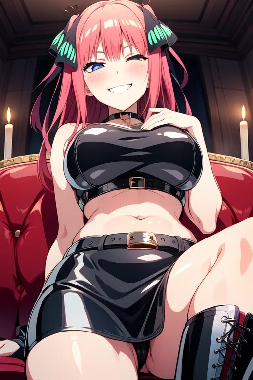 女王様のバイトをする二乃 22