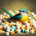 Bird in sugar cubes 7枚目