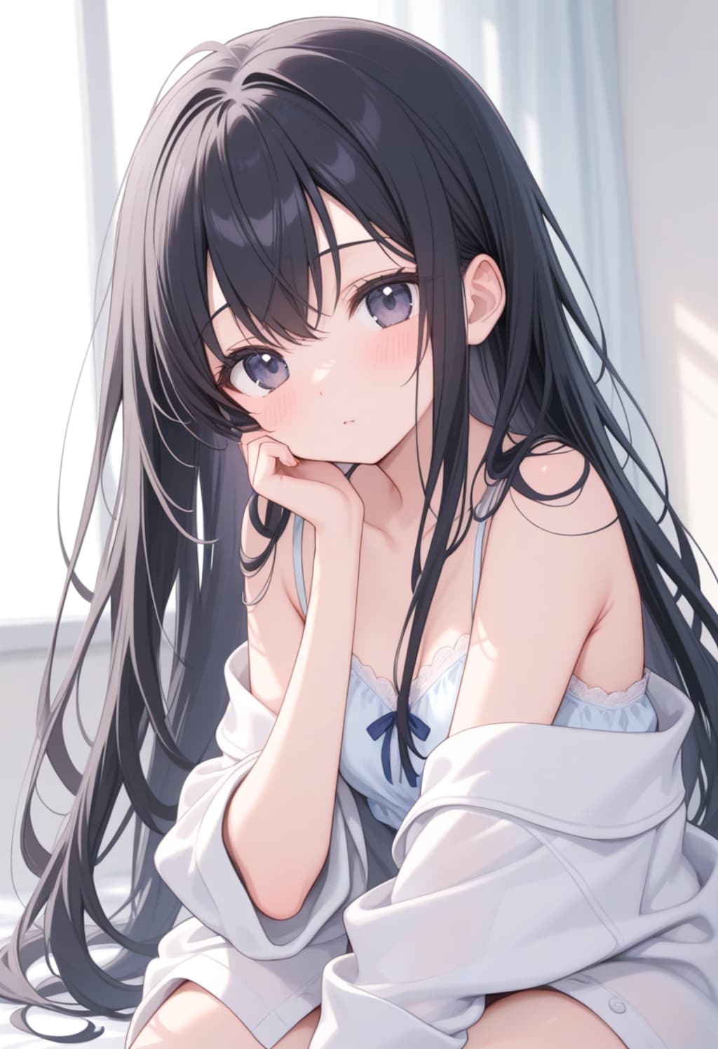 黒髪の美少女(18)