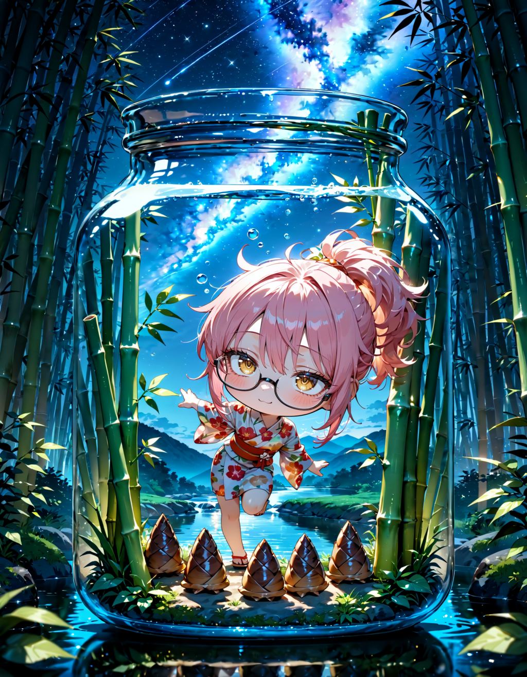 今日は何の日？　七夕。ゆかたの日。ポニーテールの日。川の日。竹・たけのこの日