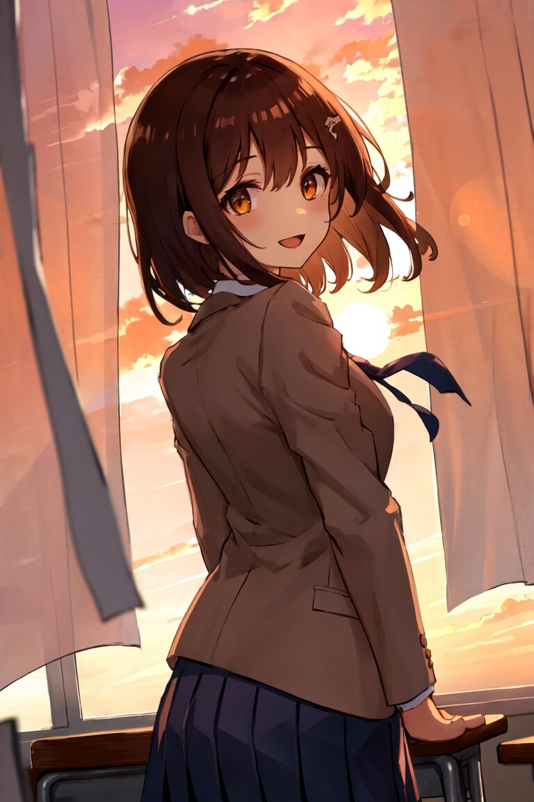 放課後、誰もいない教室で。