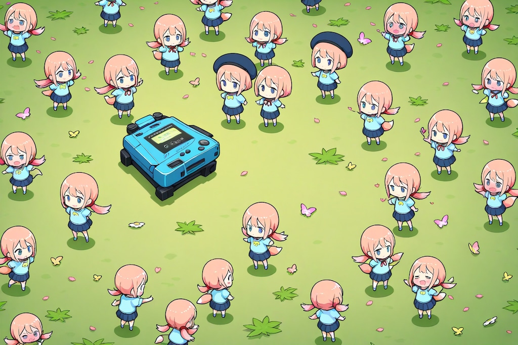 (((Digivice))),と、(((butterfly))),。