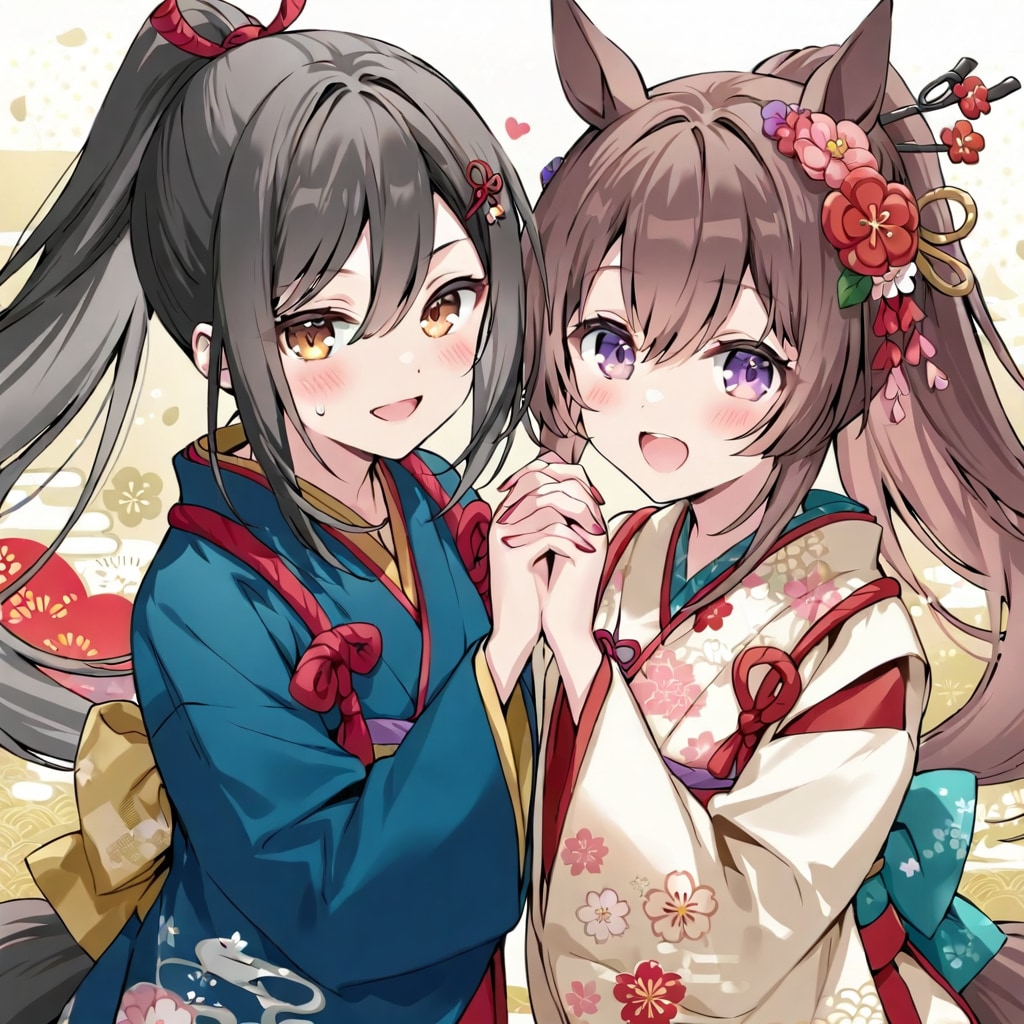 去年生成したサムライ娘をLILACで生成してみた。