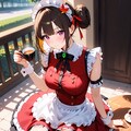 メイドさん休憩中です 2枚目