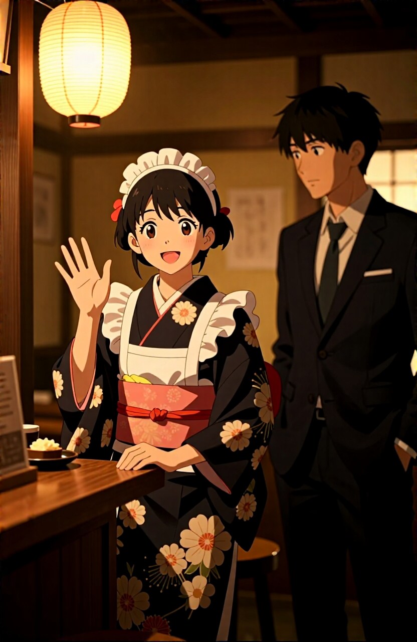 和メイドさんが居るお店