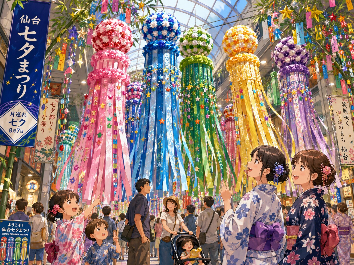 [今日は何の日 8/7] 月遅れ七夕 （年中行事）