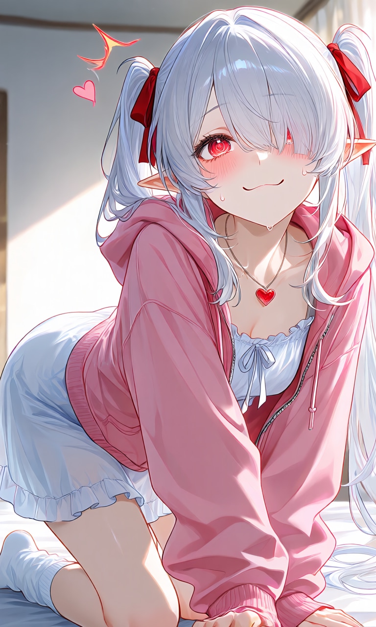22、朝起こしに来たシロネさん