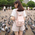 鳩と戯れた日 #オーバーオール 5枚目
