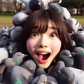 鳩と戯れた日 #オーバーオール 9枚目