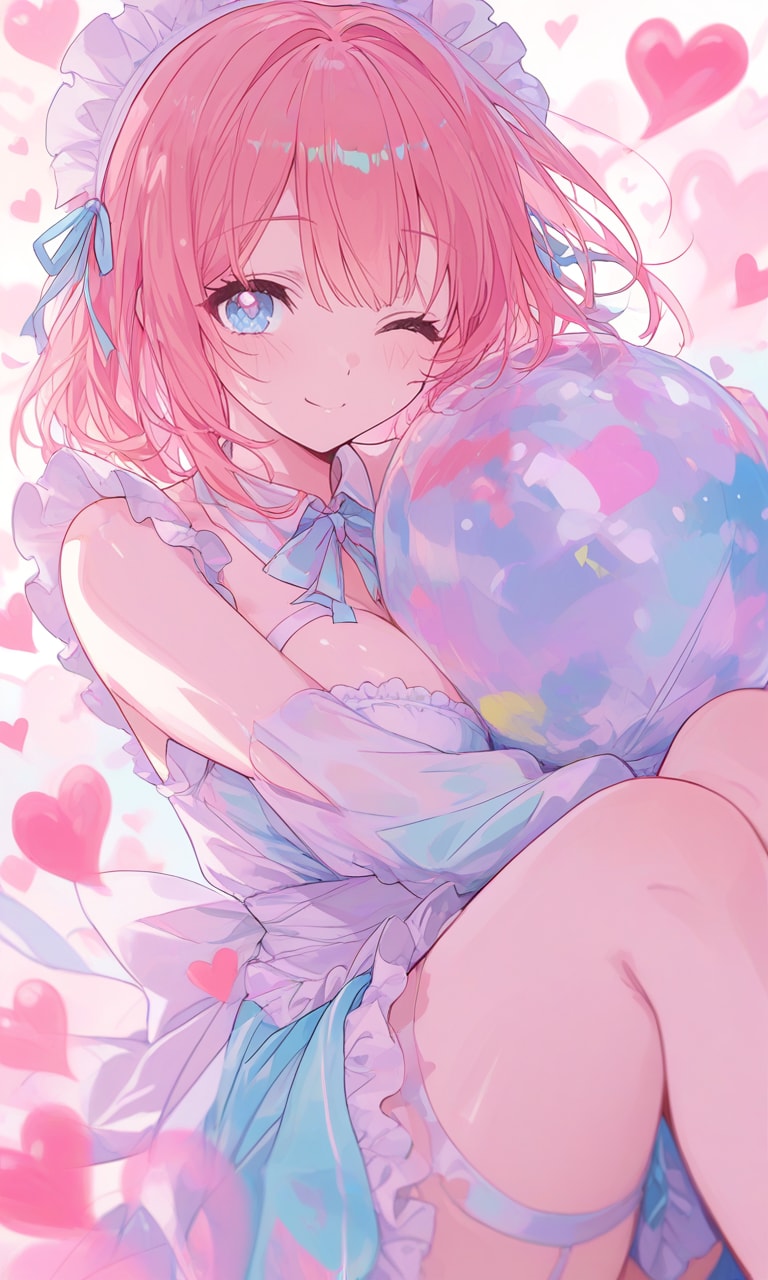 どこの娘かな…