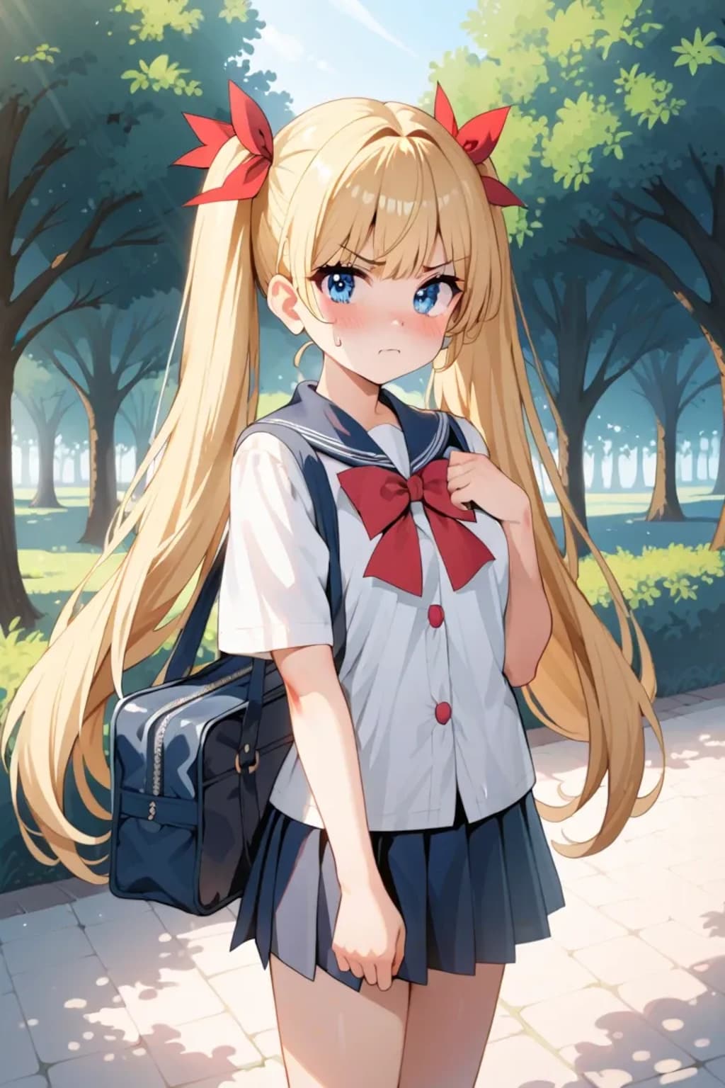ツンツン金髪セーラー結城莉奈ちゃん🩷