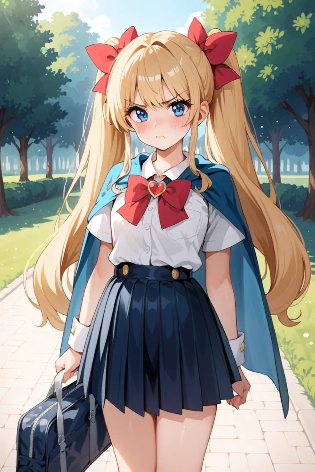ツンツン金髪セーラー結城莉奈ちゃん🩷